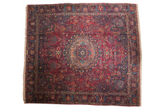 12x14 Vintage Tabriz Square Carpet // ONH Item mc001840