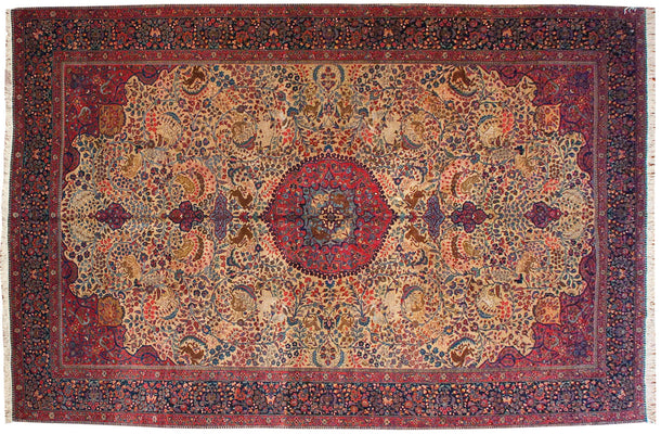 11.5x17.5 Vintage Tabriz Carpet // ONH Item mc001841 Image 1