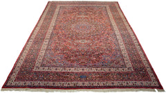 12x19.5 Vintage Fine Meshed Carpet // ONH Item mc001842 Image 2
