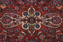12x19.5 Vintage Fine Meshed Carpet // ONH Item mc001842 Image 3