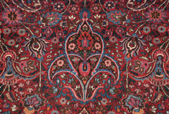 12x19.5 Vintage Fine Meshed Carpet // ONH Item mc001842 Image 4