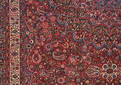 12x19.5 Vintage Fine Meshed Carpet // ONH Item mc001842 Image 10