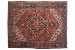 11.5x15.5 Vintage Bakshaish Carpet // ONH Item mc001843