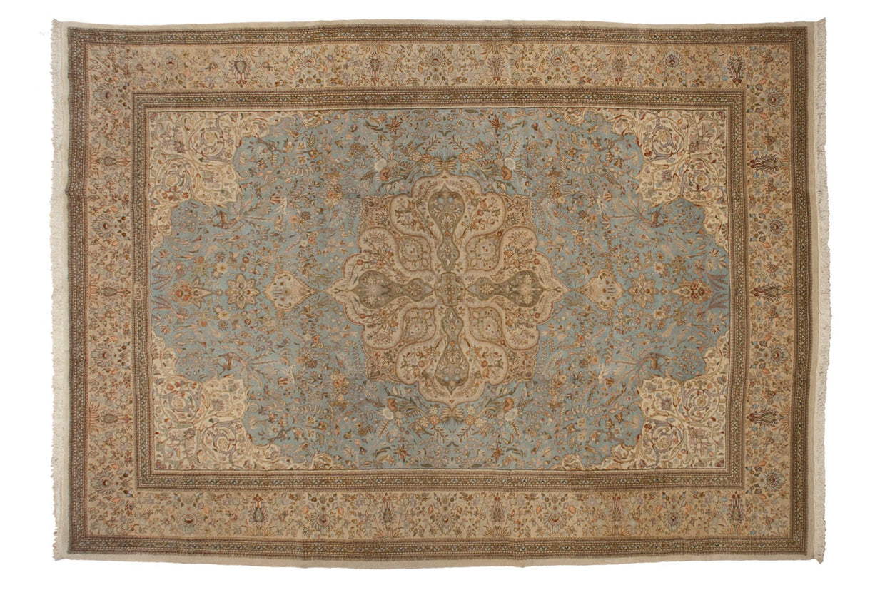 10x14 Vintage Tabriz Carpet // ONH Item mc001845