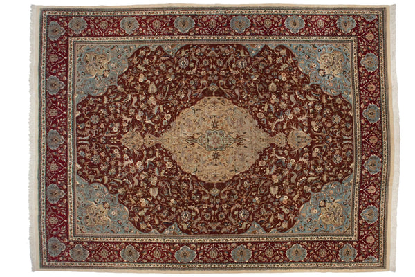 12x16 Vintage Tabriz Carpet // ONH Item mc001846