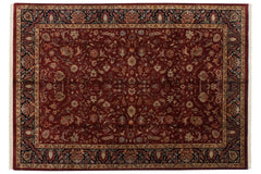 9.5x14 Fine Indian Mohajeran Sarouk Design Carpet // ONH Item mc001851