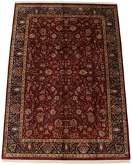 9.5x14 Fine Indian Mohajeran Sarouk Design Carpet // ONH Item mc001851 Image 2