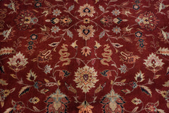 9.5x14 Fine Indian Mohajeran Sarouk Design Carpet // ONH Item mc001851 Image 6