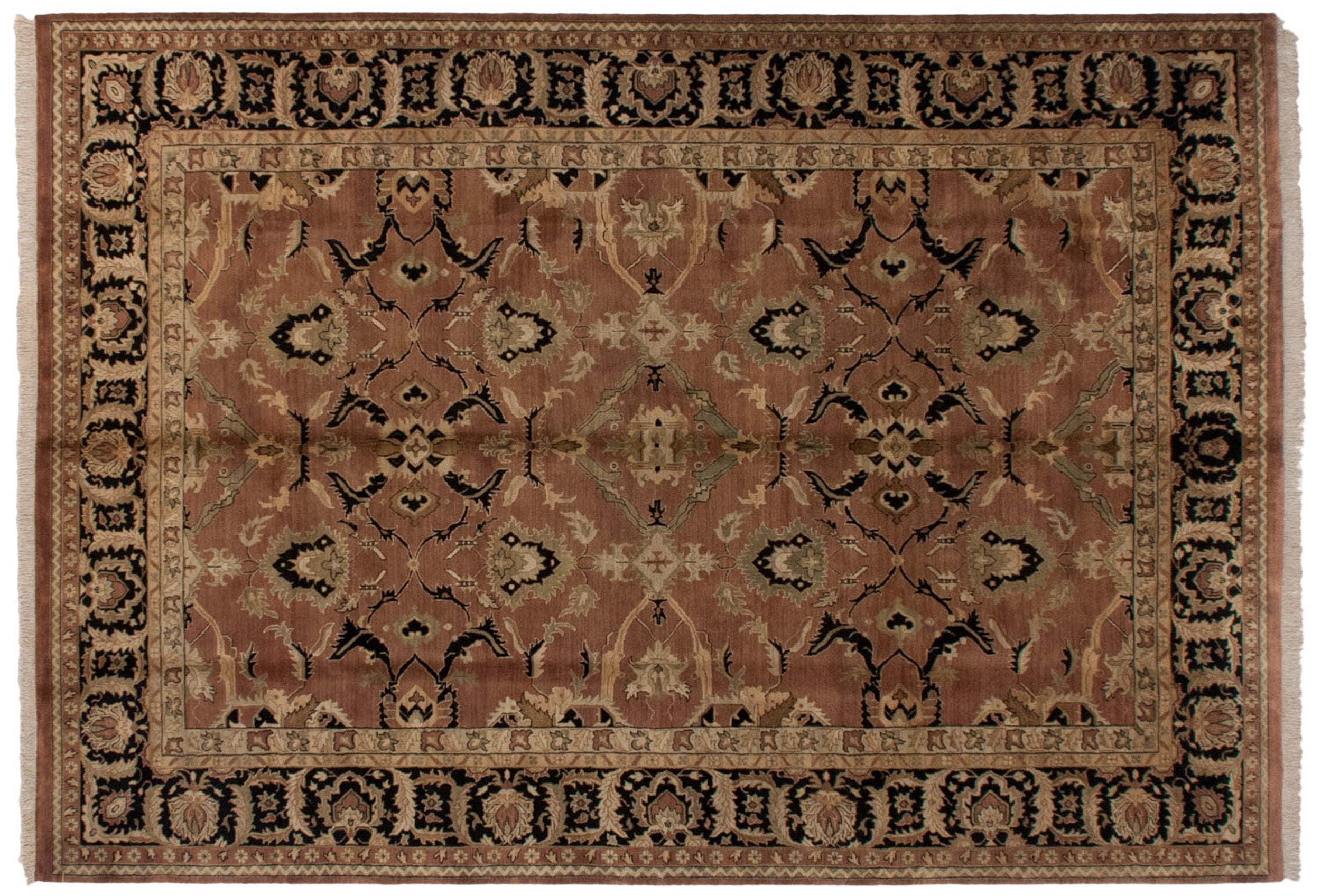 9.5x14 Agra Carpet // ONH Item mc001854 Image 1