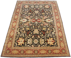 9.5x14.5 Fine Indian Serapi Design Carpet // ONH Item mc001860 Image 3
