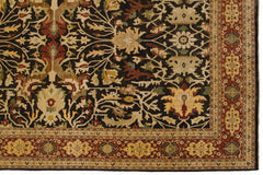 9.5x14.5 Fine Indian Serapi Design Carpet // ONH Item mc001860 Image 11