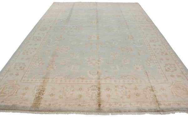 9.5x14 Indian Oushak Design Carpet // ONH Item mc001864 Image 3