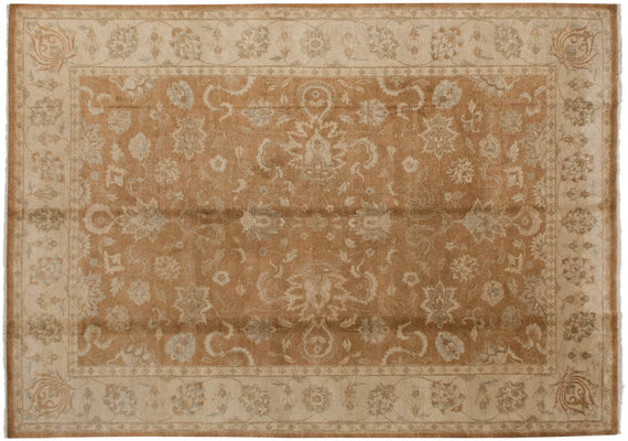 9.5x14 Indian Oushak Design Carpet // ONH Item mc001865 Image 1