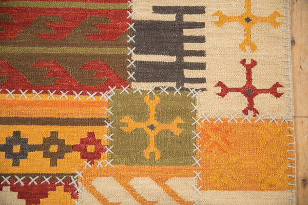 3x11.5 New Patchwork Kilim Rug Runner // ONH Item mc001874 Image 5