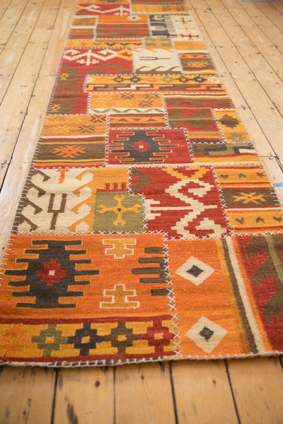 3x11.5 New Patchwork Kilim Rug Runner // ONH Item mc001876 Image 2