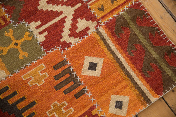 3x11.5 New Patchwork Kilim Rug Runner // ONH Item mc001876 Image 4