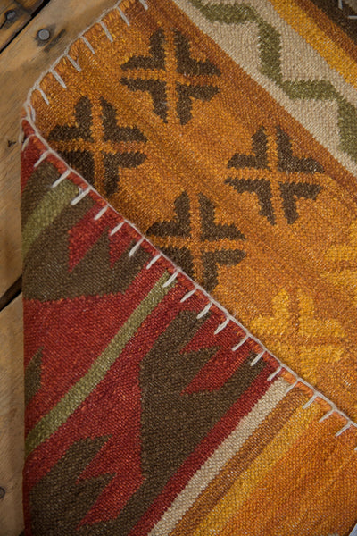 3x11.5 New Patchwork Kilim Rug Runner // ONH Item mc001876 Image 9