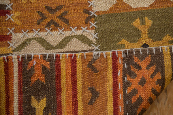 9.5x11.5 New Patchwork Kilim Carpet // ONH Item mc001878 Image 10