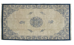 11.5x20 Vintage Indian Peking Design Carpet // ONH Item mc001879