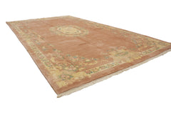 11.5x20 Vintage Indian Aubusson Design Carpet // ONH Item mc001881 Image 4