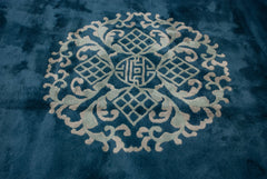 11.5x18 Vintage Indian Peking Design Carpet // ONH Item mc001883 Image 6