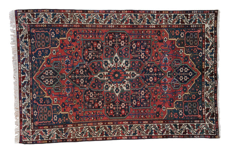 4.5x6.5 Vintage Baktiari Rug // ONH Item mc001886
