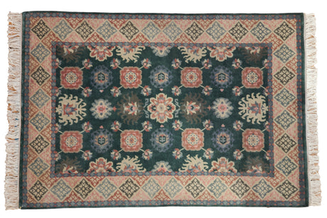 4x6 Vintage Indian Arts And Crafts Design Rug // ONH Item mc001889