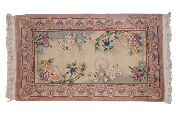 3x5 Vintage Contemporary Chinese Rug // ONH Item mc001892