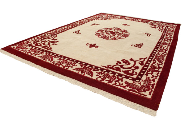 10x14 Vintage Indian Peking Design Carpet // ONH Item mc001901 Image 1