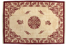 10x14 Vintage Indian Peking Design Carpet // ONH Item mc001902