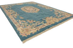 10x14 Vintage Indian Aubusson Design Carpet // ONH Item mc001903 Image 4