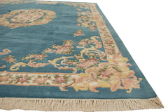 10x14 Vintage Indian Aubusson Design Carpet // ONH Item mc001903 Image 8