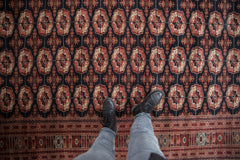 6x9 Vintage Fine Bokhara Carpet // ONH Item mc001908 Image 1