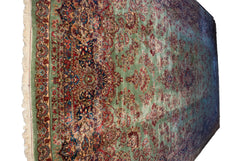 14x24.5 Vintage Kerman Carpet // ONH Item mc001921 Image 3