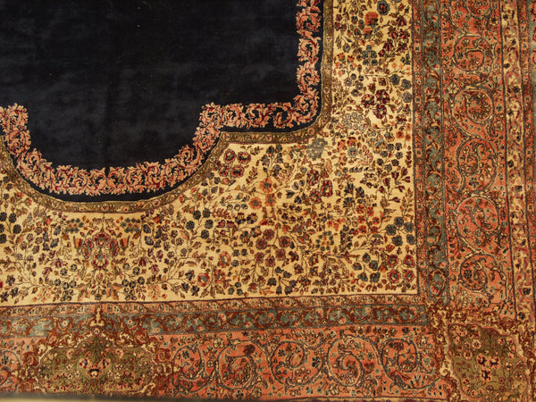 11.5x21 Vintage Fine Kerman Carpet // ONH Item mc001923 Image 1