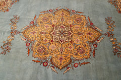 10x13 Vintage Romanian Tabriz Design Carpet // ONH Item mc001926 Image 4