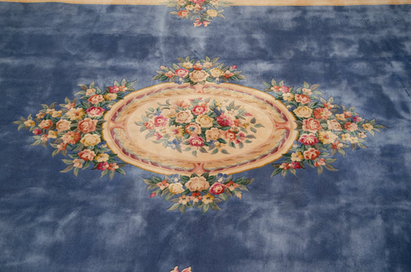 12x20 Vintage Fine Japanese Savonnerie Design Carpet // ONH Item mc001934 Image 6