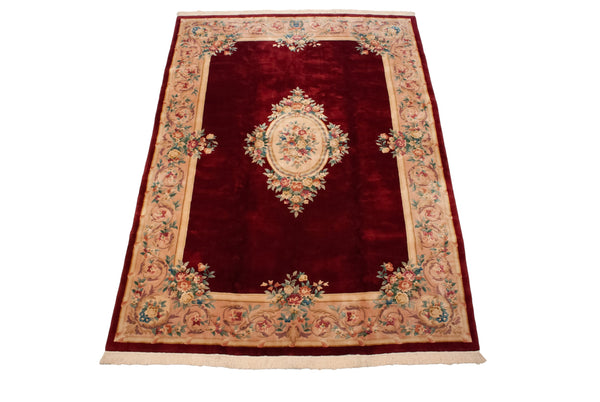 10x14 Vintage Fine Japanese Savonnerie Design Carpet // ONH Item mc001935