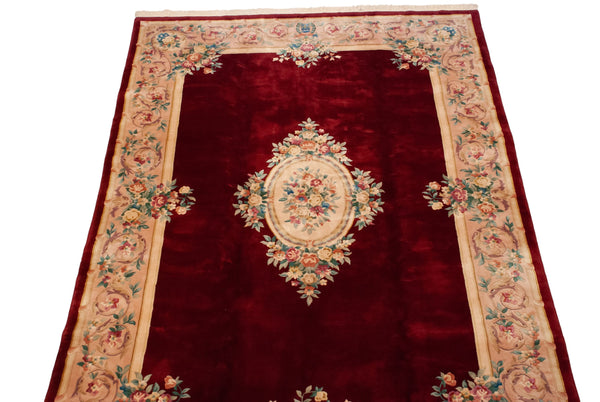 10x14 Vintage Fine Japanese Savonnerie Design Carpet // ONH Item mc001935 Image 1