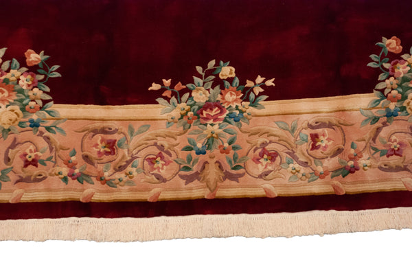 10x14 Vintage Fine Japanese Savonnerie Design Carpet // ONH Item mc001935 Image 7