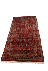 9x18.5 Vintage American Sarouk Carpet // ONH Item mc001937 Image 2