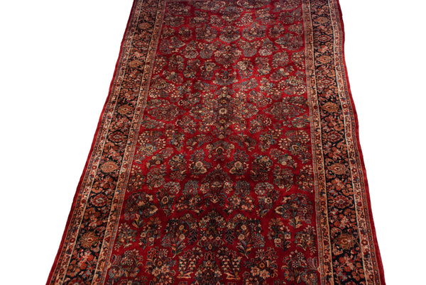 9x18.5 Vintage American Sarouk Carpet // ONH Item mc001937 Image 5