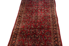 9x18.5 Vintage American Sarouk Carpet // ONH Item mc001937 Image 5