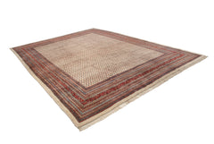 11x14.5 Vintage Mir Sarouk Carpet // ONH Item mc001940