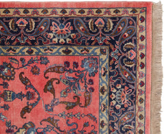 6x8.5 Vintage Indian Mohajeran Sarouk Design Carpet // ONH Item mc001944 Image 7