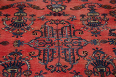 6x8.5 Vintage Indian Mohajeran Sarouk Design Carpet // ONH Item mc001944 Image 8