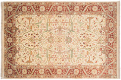 6x9 Vintage Indian Bijar Design Carpet // ONH Item mc001947 Image 9