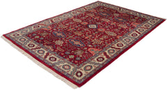 6x9 Vintage Indian Heriz Design Carpet // ONH Item mc001952 Image 1