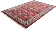 6x9 Vintage Indian Heriz Design Carpet // ONH Item mc001952 Image 2