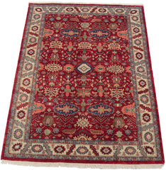 6x9 Vintage Indian Heriz Design Carpet // ONH Item mc001952 Image 4